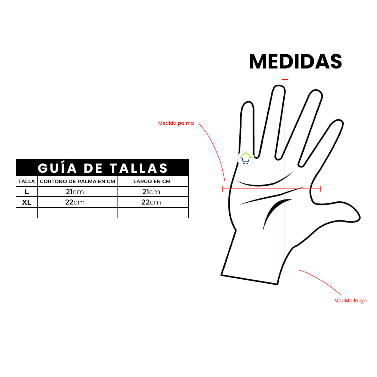Guantes Para Moto Ciclismo SM005M