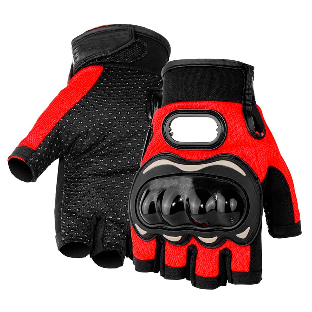 Guantes Moto Medio Dedo Ciclismo AE322