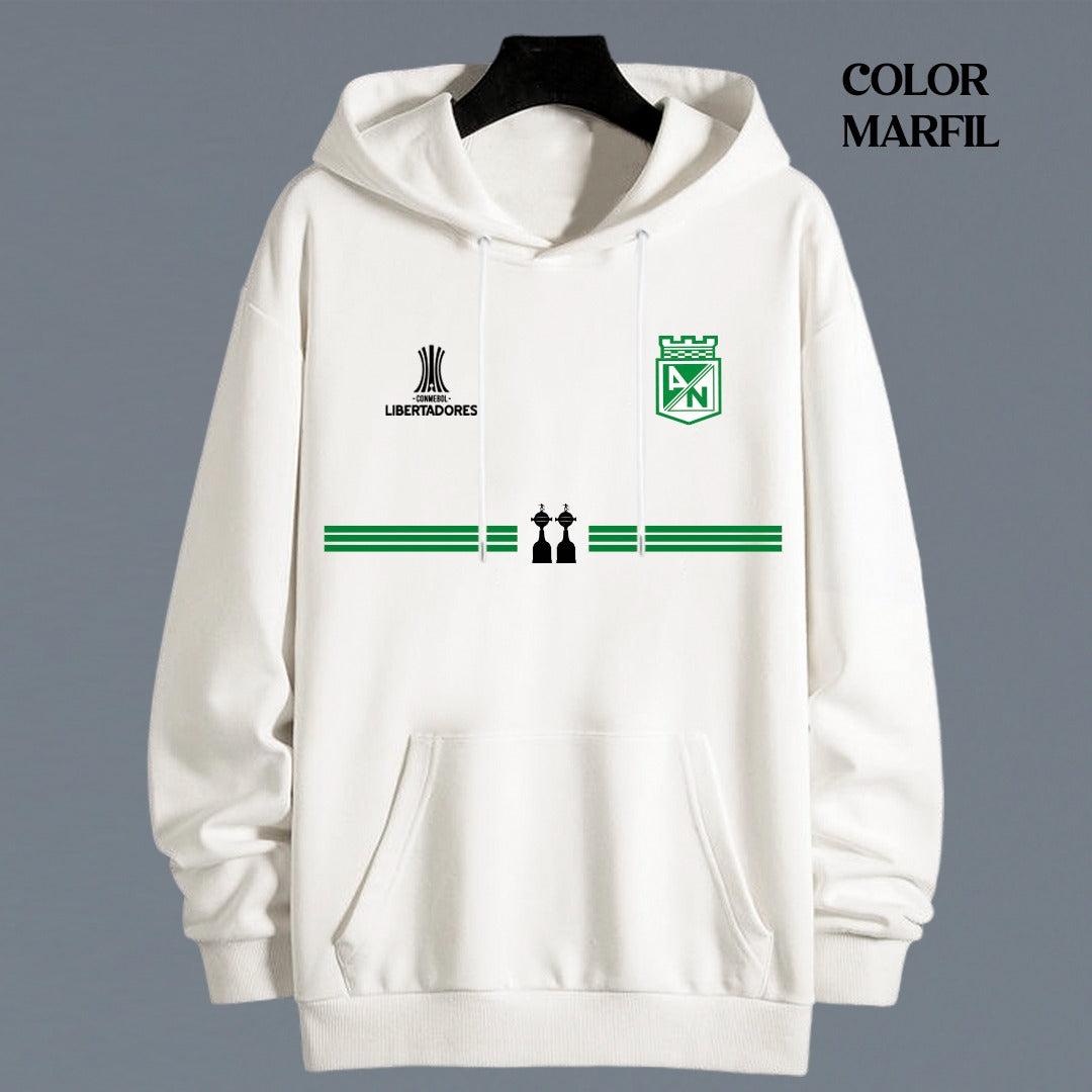 BUZO ATLÉTICO NACIONAL - LOGOS BORDADOS