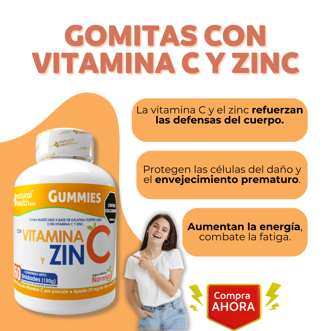 GOMAS CON VITAMINA C X60